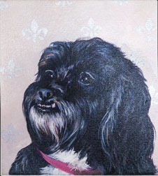 Pet Portrait Robin Golden